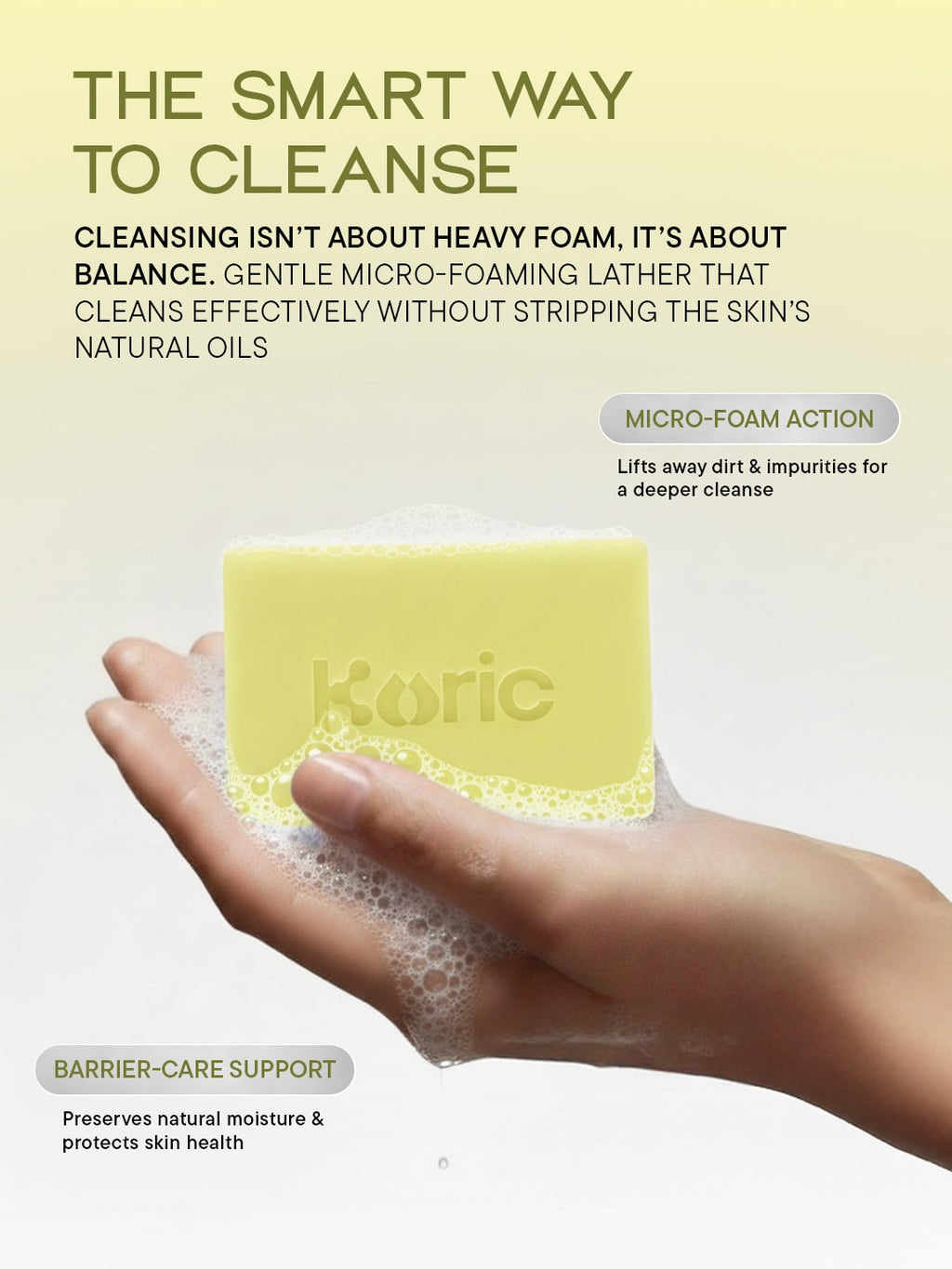 Clarifying + Calming Cleansing Bar
