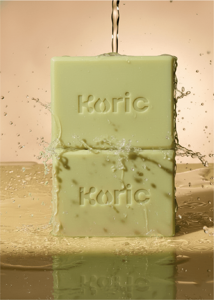 Clarifying + Calming Cleansing Bar Left