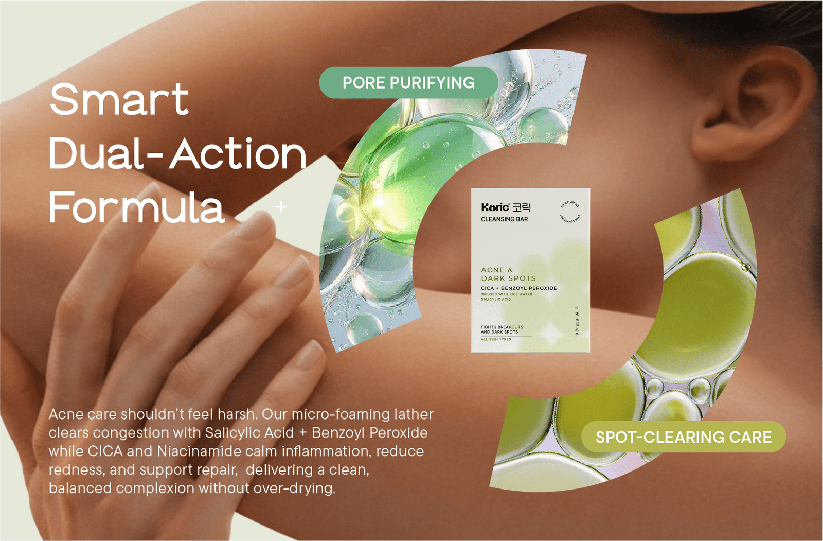 Clarifying + Calming Cleansing Bar Right