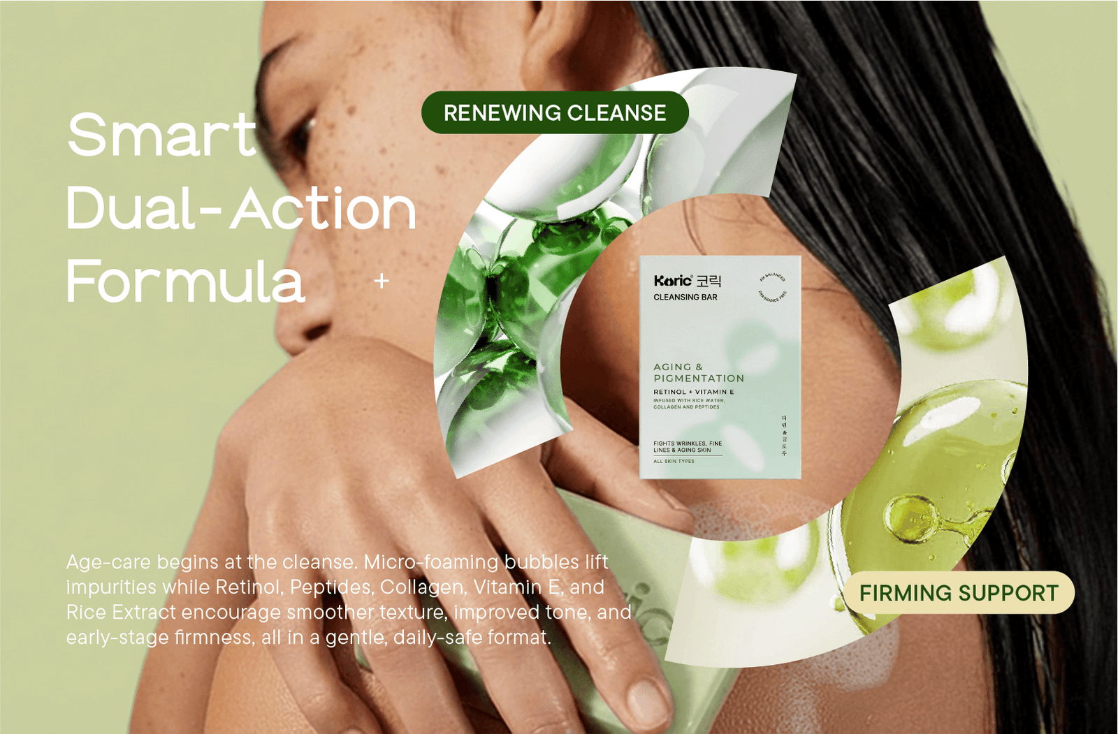 Renewal + Firming Cleansing Bar Right