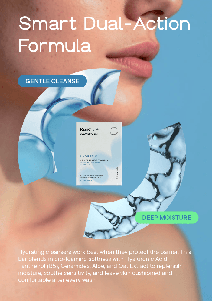 Deep Moisture + Comfort Cleansing  Bar Right