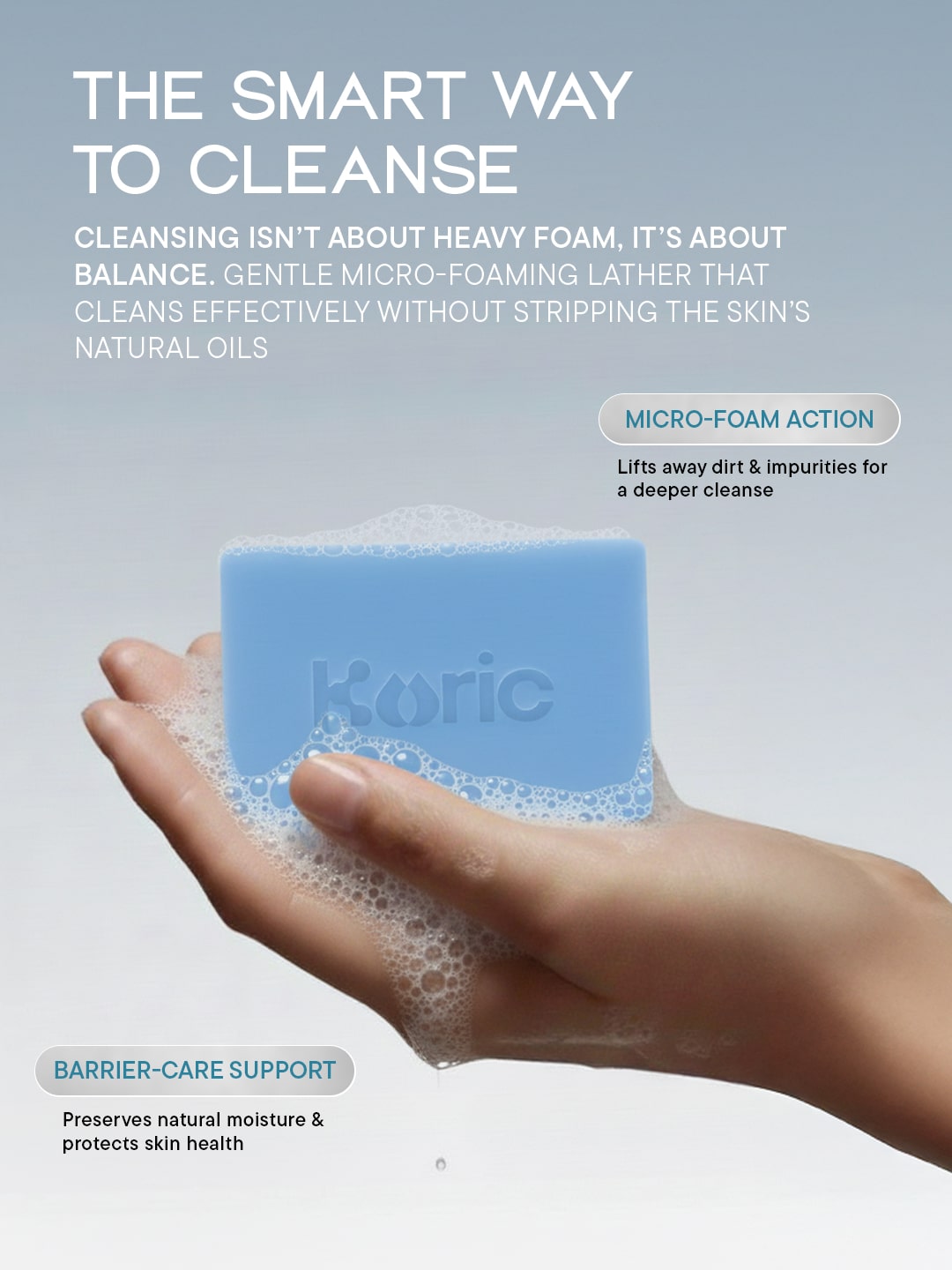 Deep Moisture + Comfort Cleansing  Bar